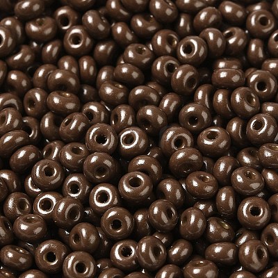 Baking Paint Glass Seed Beads SEED-B001-02A-02-1