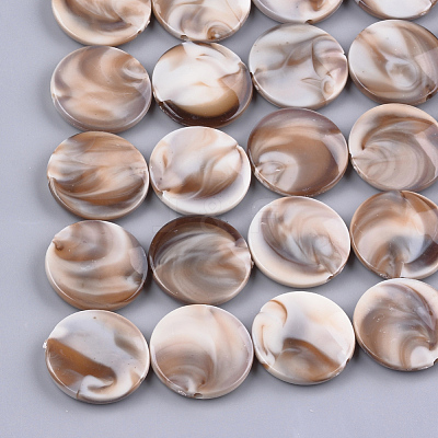 Acrylic Beads OACR-S024-57B-01-1