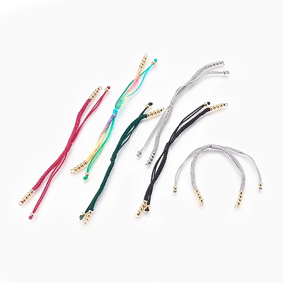 Nylon Cord Bracelet Making MAK-F024-M-G-1