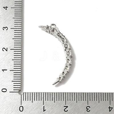 Brass Micro Pave Cubic Zirconia Pendants KK-I276-36P-1