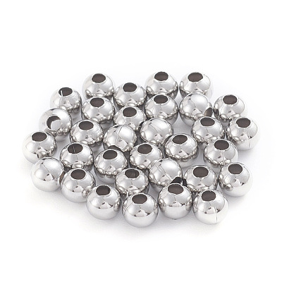 Tarnish Resistant 304 Stainless Steel Beads STAS-G230-P05-1