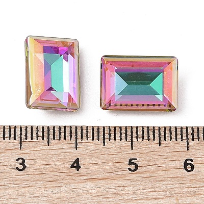 Glass Rhinestone Cabochons RGLA-L029-05B-HELA-1