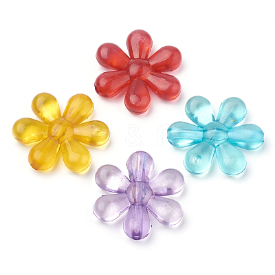 Transparent Acrylic Beads MACR-S296-48-1