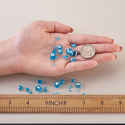 Electroplate Glass Beads Strands EGLA-TA0001-03E-1