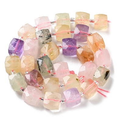 Natural Mixed Gemstone Beads Strands G-B065-A09-1