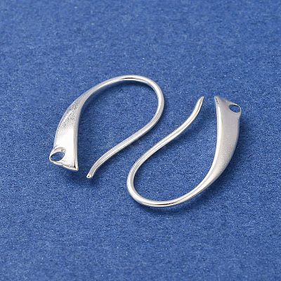 Brass Earring Hooks KK-G604-03S-1