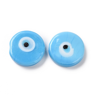Handmade Evil Eye Lampwork Beads LAMP-E026-01-1