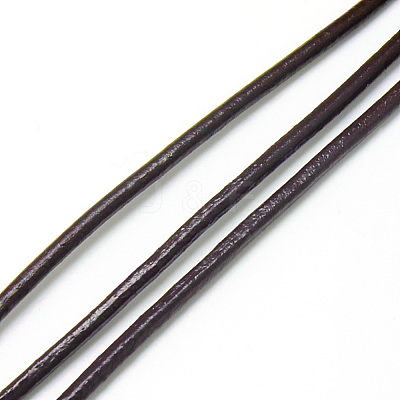 Round Cowhide Leather Cord WL-Q007-4mm-6-1
