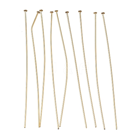 Brass Head Pins KK-CBA1A60-11B-G-1