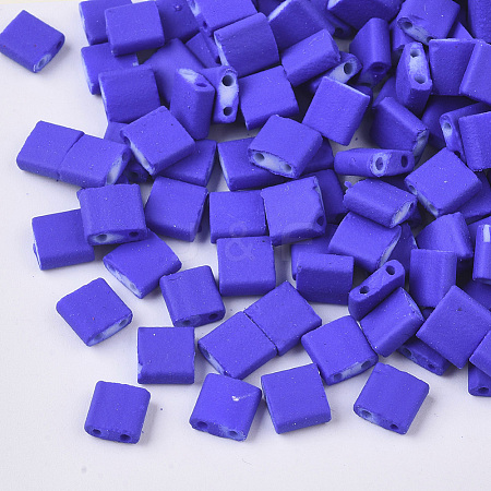 2-Hole Glass Seed Beads LS-X-SEED-S023-31C-02-1