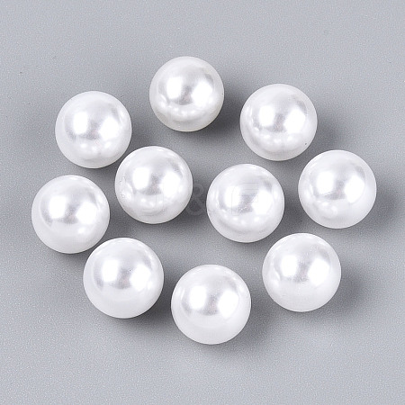 Imitation Pearl Acrylic Beads OACR-S011-11mm-Z9-1