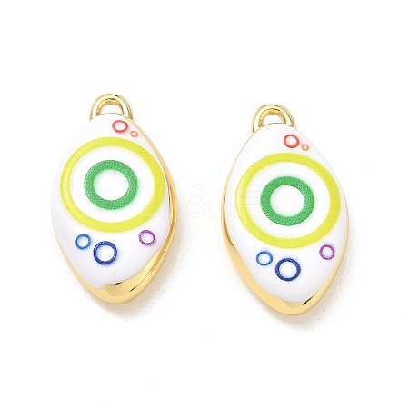 Printed Brass Pendants KK-CBAF9BC-03G-01-1