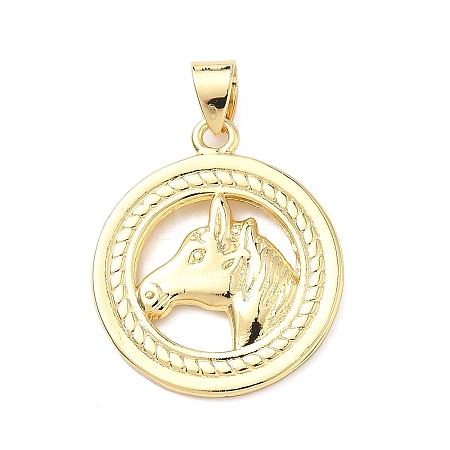 Brass Pendants KK-H539-19G-G-1