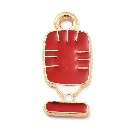 Alloy Enamel Pendants PALLOY-E582-08KCG-02-1