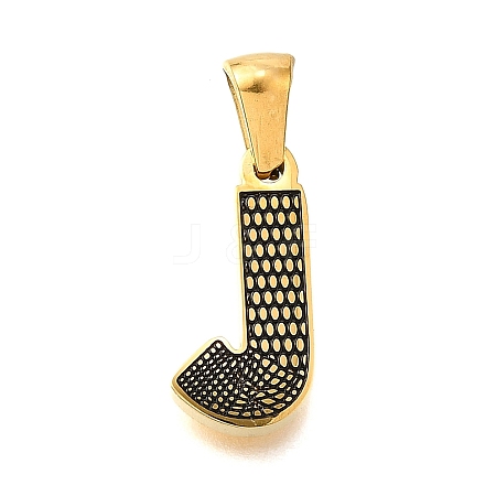 Golden 304 Stainless Steel Pendants STAS-K300-01G-J-1