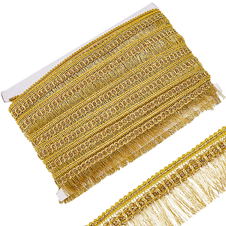 Polyester Tassel Lace Ribbons DIY-WH0530-69A-1