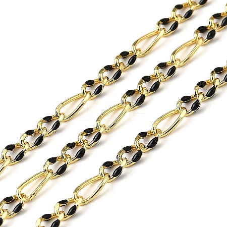 Brass Figaro Chains CHC-H112-01G-08-1