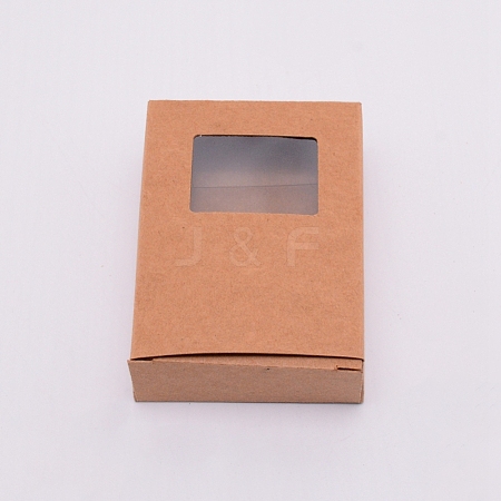 Kraft Paper Box CON-WH0073-46-1