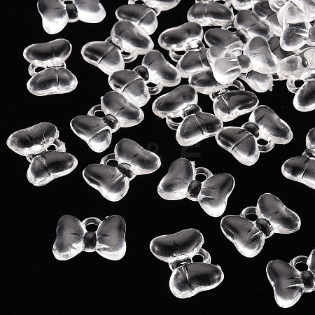 Transparent Acrylic Pendants LS-TACR-T024-02BA-205-1