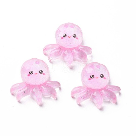 Transparent Epoxy Resin Cabochons CRES-S365-43-1