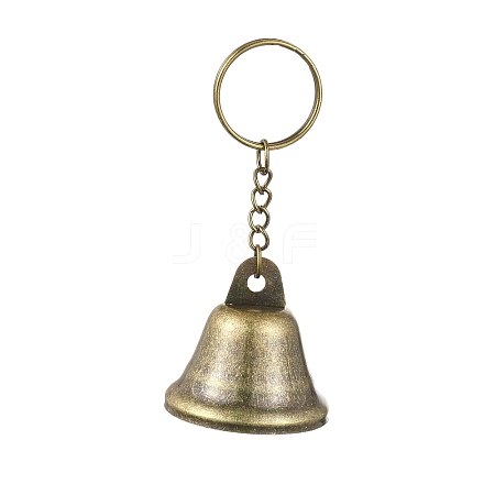 Iron Bell Pendant Keychains KEYC-JKC00997-1