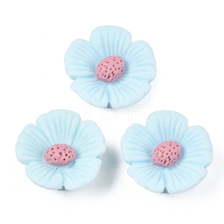 Opaque Resin Cabochons CRES-S302-71D-1