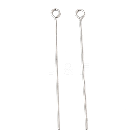 Tarnish Resistant 304 Stainless Steel Eye Pin STAS-R045-45mm-1