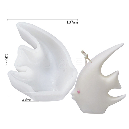 DIY Animal Shape Candle Silicone Molds CAND-PW0008-44H-1