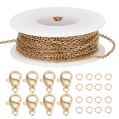 DIY Chain Bracelet Necklace Making Kit DIY-BBC0001-25-1