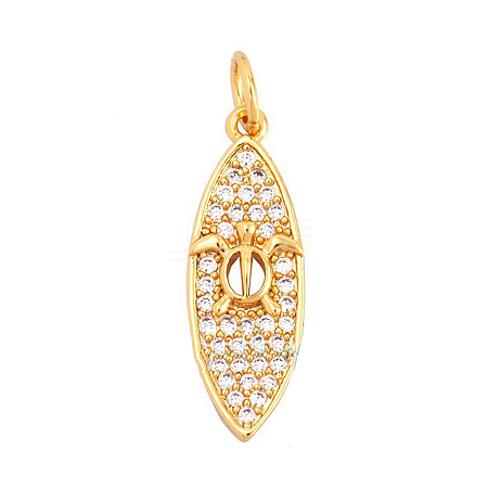 Alloy Rhinestone Pendants FIND-H002-80G-1
