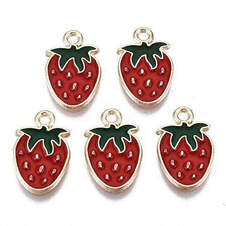 Alloy Enamel Pendants ENAM-S115-026-1
