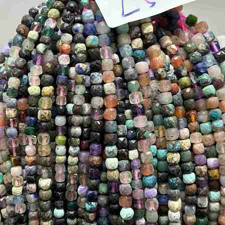 Natural Mixed Stone Beads Strands G-RM241221-L5-1