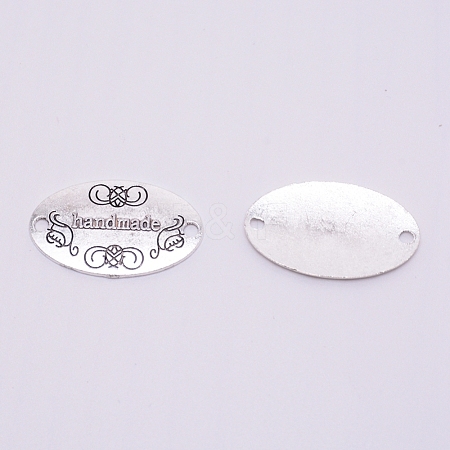 Tibetan Style Alloy Links TIBE-WH0002-03AS-RS-1