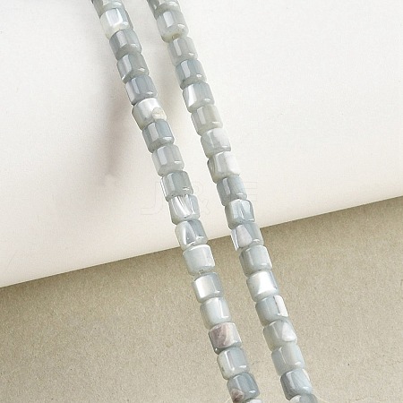Natural Trochid Shell/Trochus Shell Bead Strands SSHEL-N034-77-C01-1