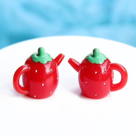 Resin Tea Set Miniature Ornaments PW-WG2C285-02-1