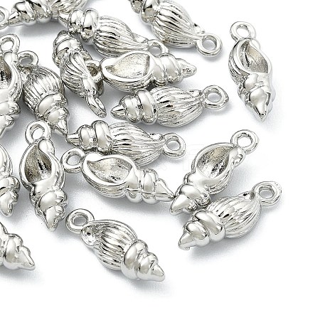 SHEGRACE Brass Shell Shape Charms XGR0171P-103P-1