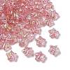 UV Plating Transparent Acrylic Beads OACR-G051-01F-1