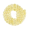 Electroplate Transparent Glass Beads Strands LS-GL-N002-01A-A02-2