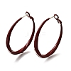 Alloy & 925 Sterling Silver Hoop Earrings EJEW-Q013-05A-2