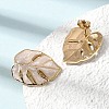 Brass Stud Earrings for Women KK-CBA9D38-05G-5