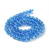 Electroplated Natural White Jade Beads Strands G-Z038-A01-01AB-3