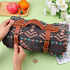 Imitation Leather with Alloy Yoga Mat Strap AJEW-CL0001-99B-02-3