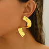 Middle Eastern Alloy Geometric Twist Stud Earrings BY5819-4