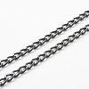 Aluminium Twisted Chains Curb Chains CHWF001Y-CPQ-1