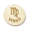 Wood Pendants WOOD-K011-01F-1