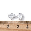 Brass Pave Cubic Zirconia Connector Charms KK-F892-53P-12-3