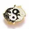 Dragon and Great Harmony Enamel Pin JEWB-M023-01-1