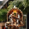 The Birth of Jesus Hanging Ornaments PW-WG35527-02-2