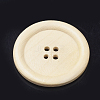 4-Hole Wooden Buttons WOOD-S040-40-2