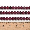 Natural Red Tourmaline Beads Strands GG-CBA77FB-B01-4mm-A-4